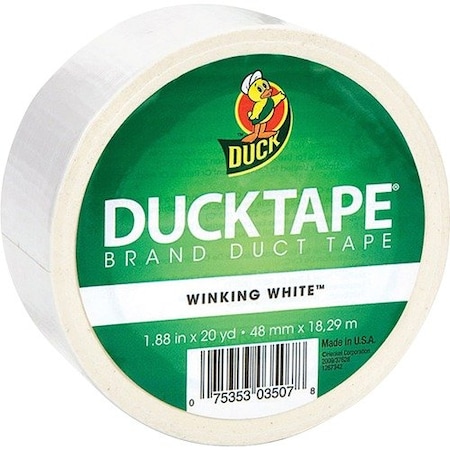 Duck Brand TAPE, DUCT, 1.88inX20YDS, WHITE DUC1265015RL